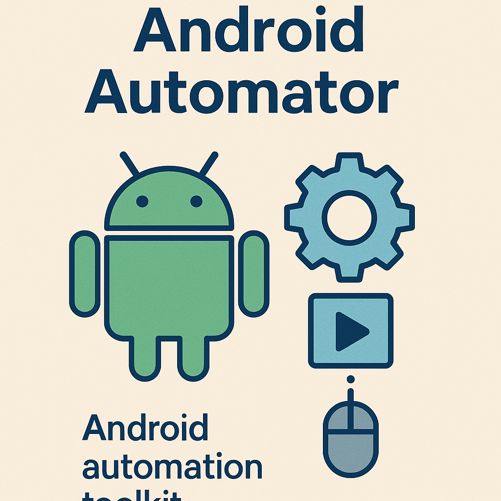 Android Automator ( Complete Android Automation Toolkit )